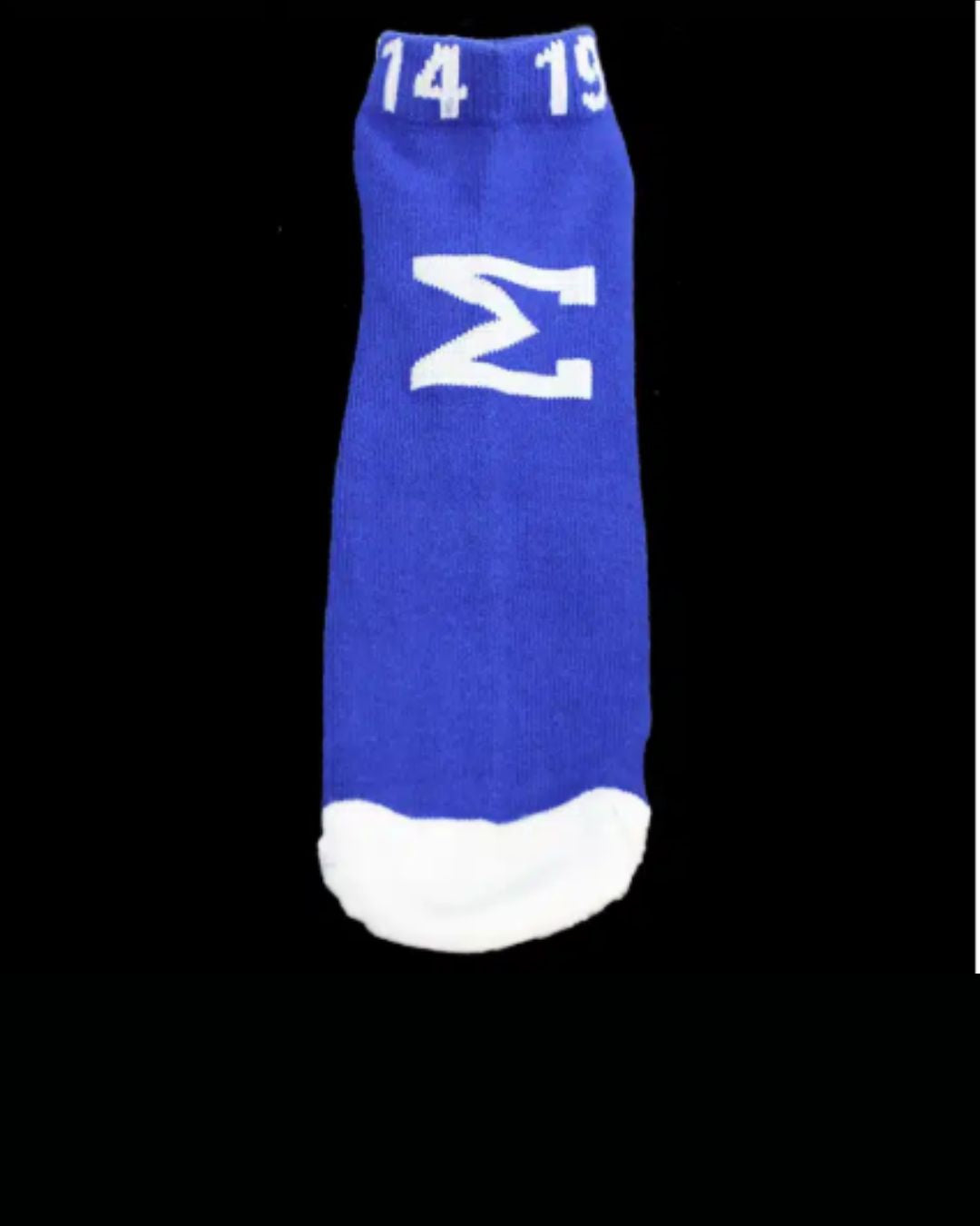 Phi Beta Sigma Inspired Ankle Socks