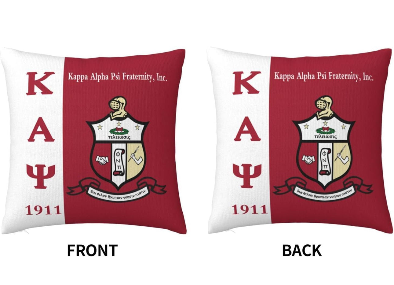 Kappa Alpha Psi Inspired Pillow