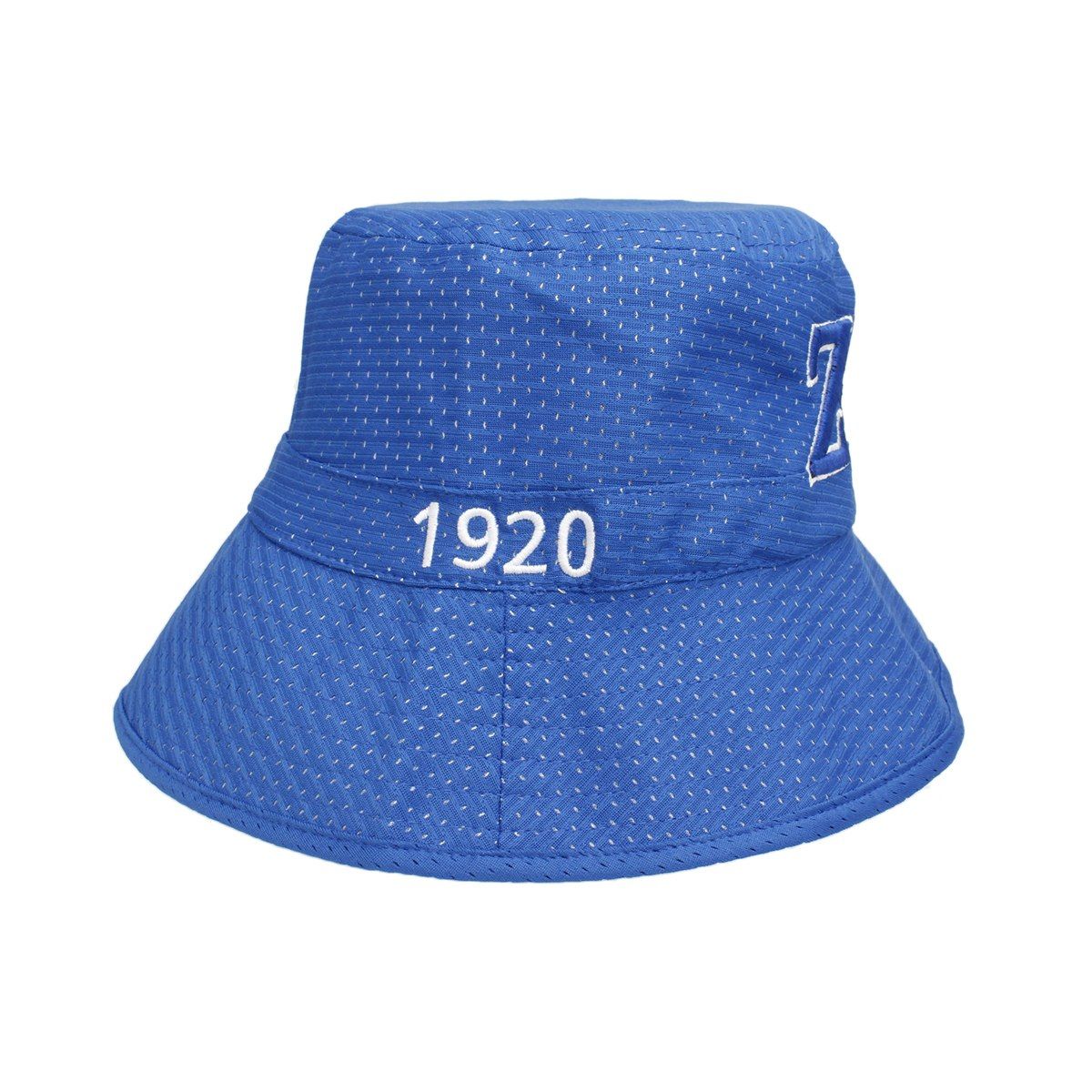 ZPB Sorority Blue Mesh Embroidered Bucket Hat