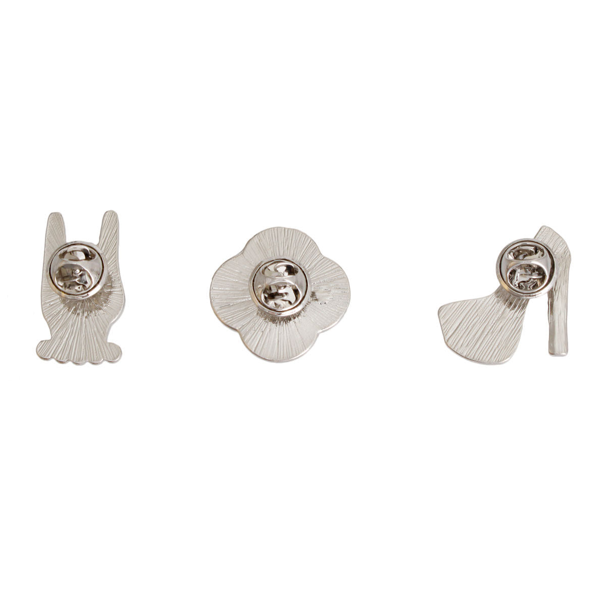 ZPB Zeta Phi Beta Blue White 3 Pcs Sorority Pins