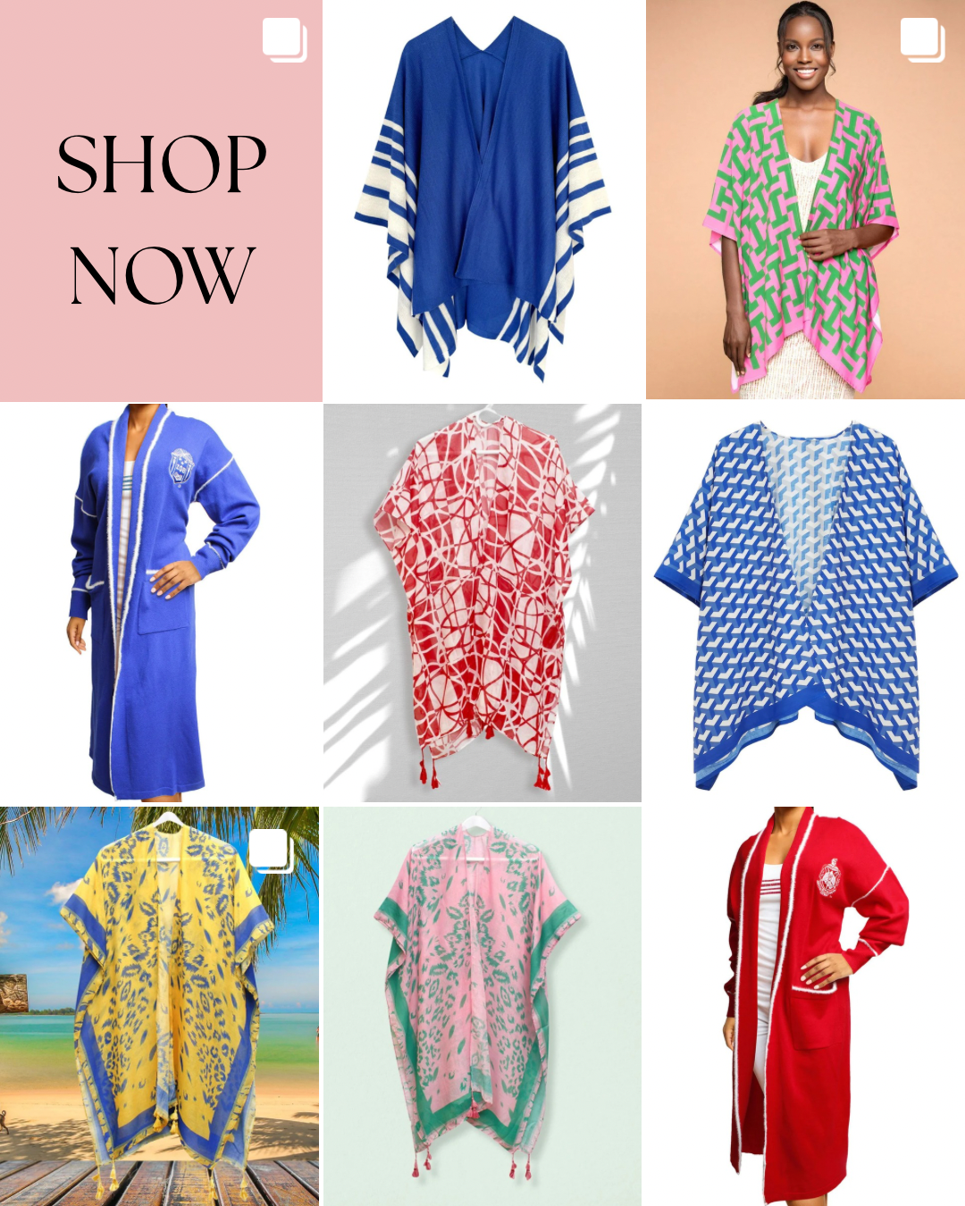 AKA Sweater Delta Sigma Theta Cardigans & Zeta Kimonos and SGRHO