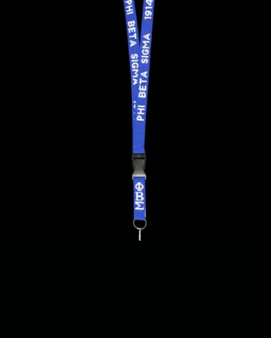 Phi Beta Sigma Inspired Lanyard With Break Away
