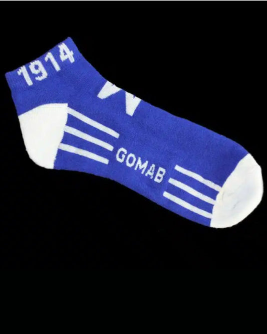 Phi Beta Sigma Inspired Ankle Socks