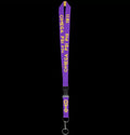 Omega Psi Phi Inspired Lanyard with Break Away