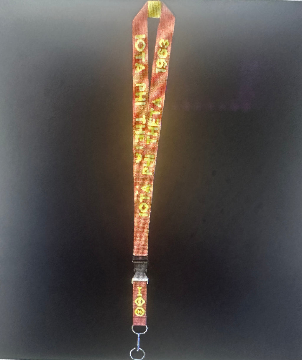 Iota Phi Theta Inspired Lanyard With Break Away