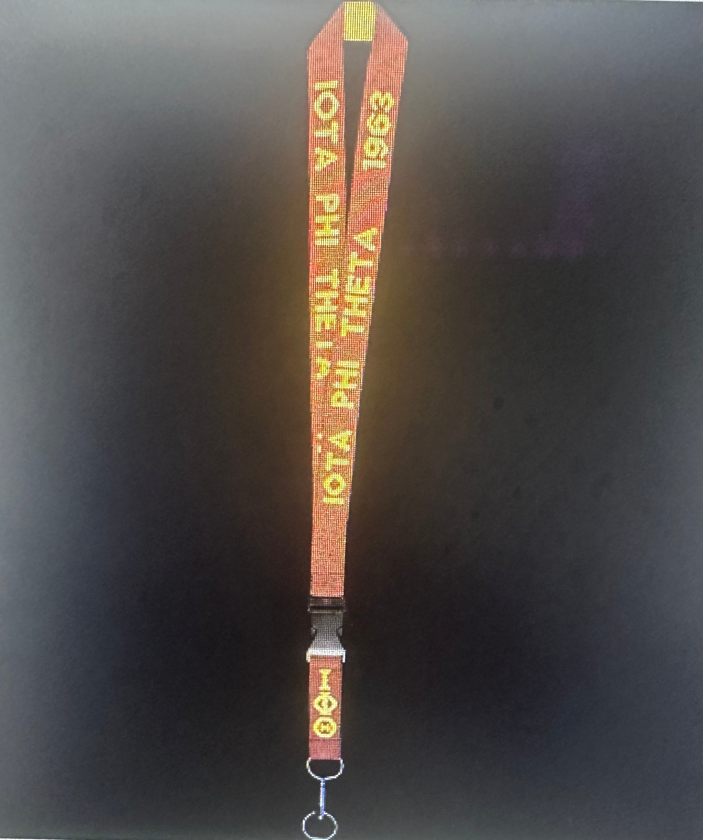 Iota Phi Theta Inspired Lanyard With Break Away