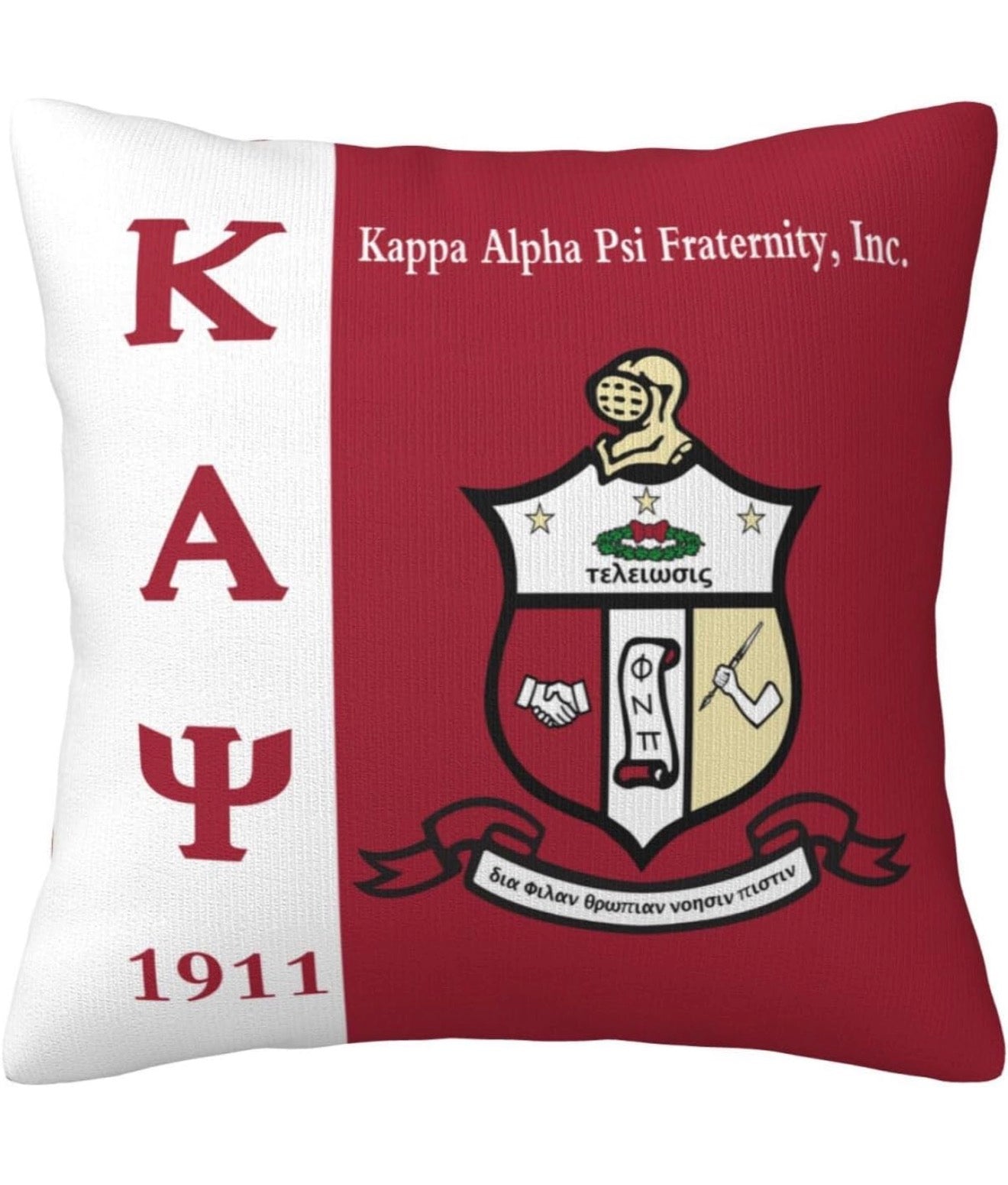 Kappa Alpha Psi Inspired Pillow