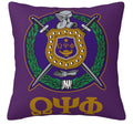 Omega Psi Phi Inspired Pillow 18 inches by 18 inches
