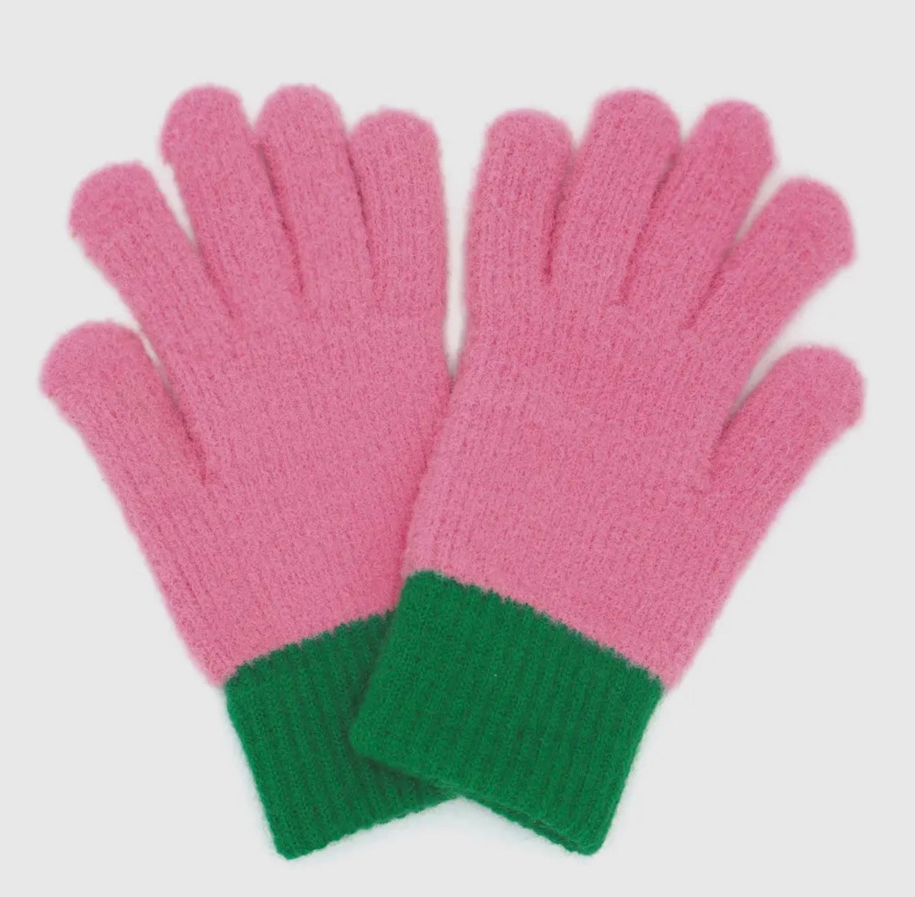 AKA Inspired Pink and Green Smart Gloves Alpha Kappa Alpha Inspired Gloves