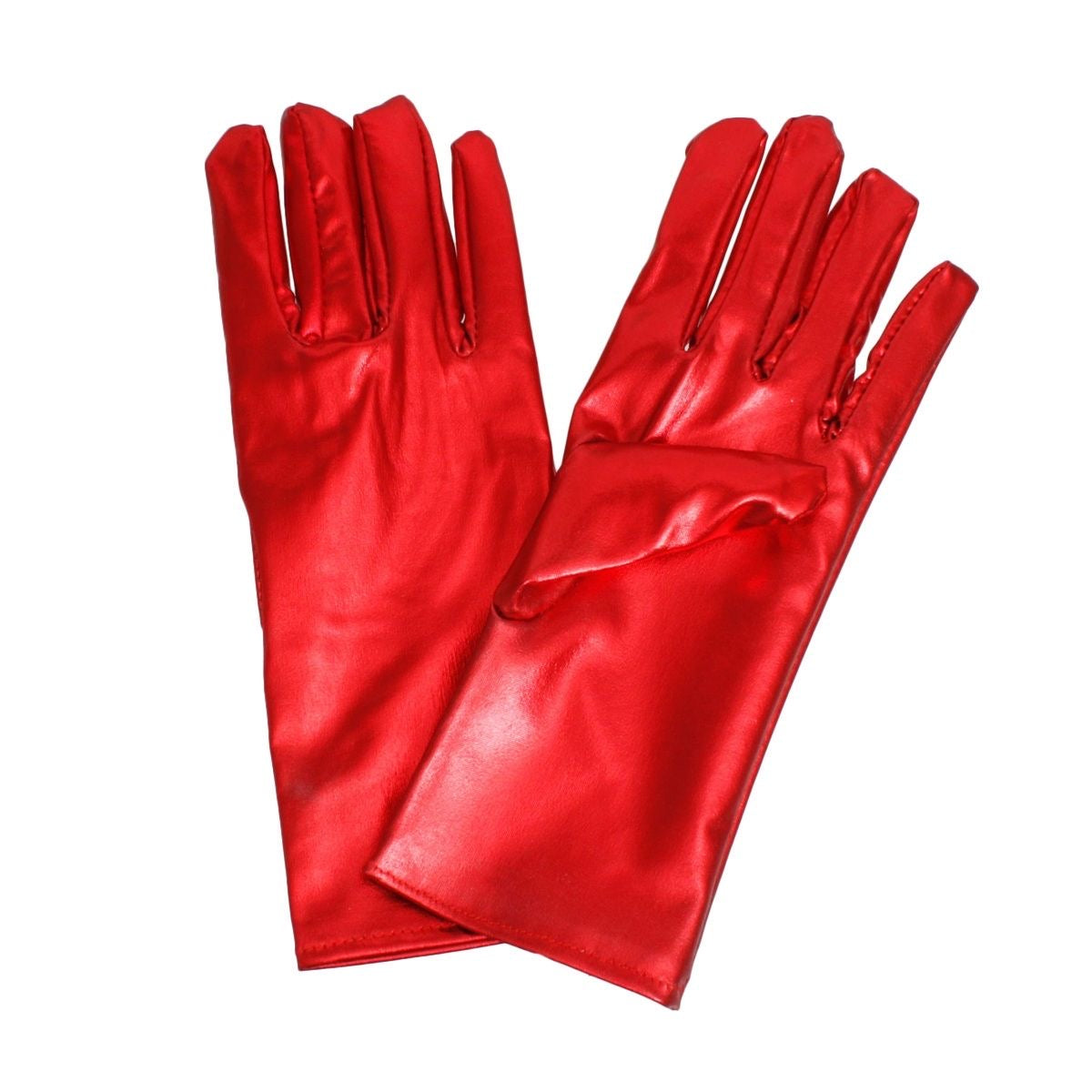DST Inspired Red Gloves Metallic