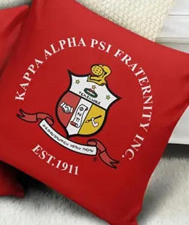 Kappa Alpha Psi Inspired Throw Pillow