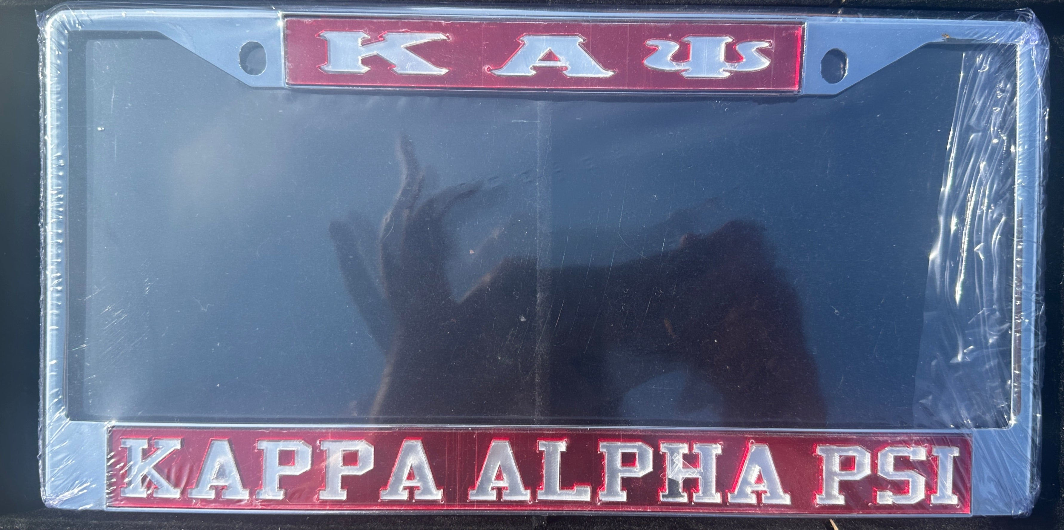 Kappa Alpha Psi Inspired License Plate Frame