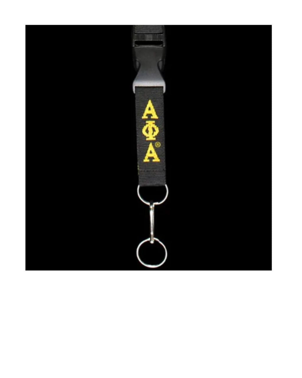 Alpha Phi Alpha Inspired Lanyard With Break Away