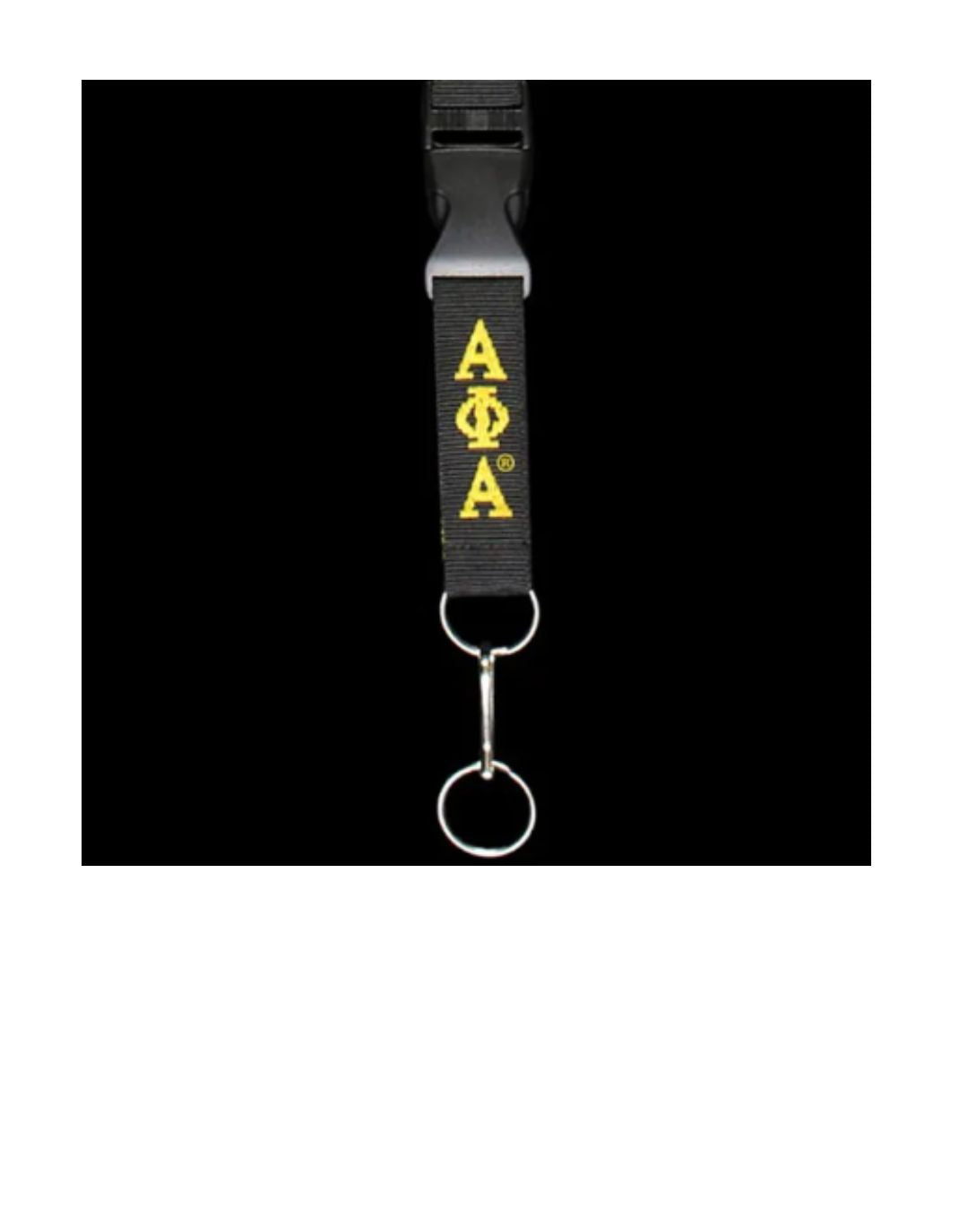 Alpha Phi Alpha Inspired Lanyard With Break Away
