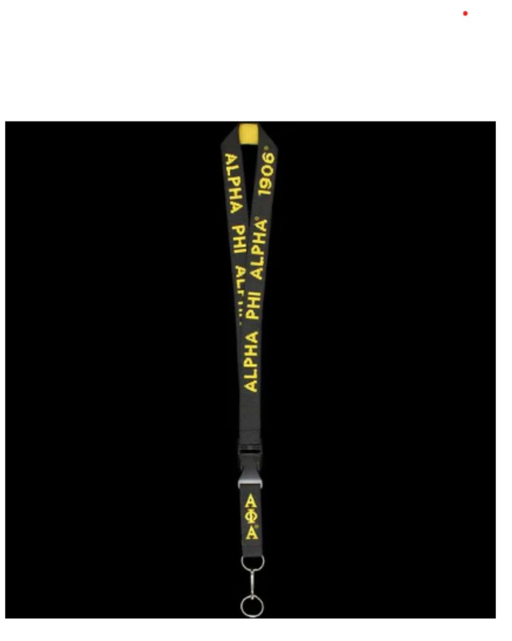 Alpha Phi Alpha Inspired Lanyard With Break Away