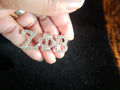 Zeta Phi Beta Inspired Pin Brooch with Bling Rhinestones silver trim