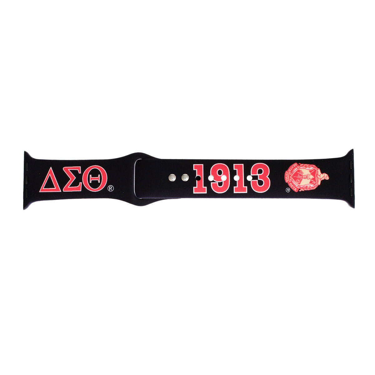 DST Sorority Black 1913 Watch Band Strap Women Delta Sigma Theta 