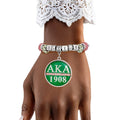 AKA Greek Merch Heritage Charm Bangle Bracelet