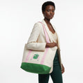 AKA Sorority Large Canvas Tote Bag Reusable Merch