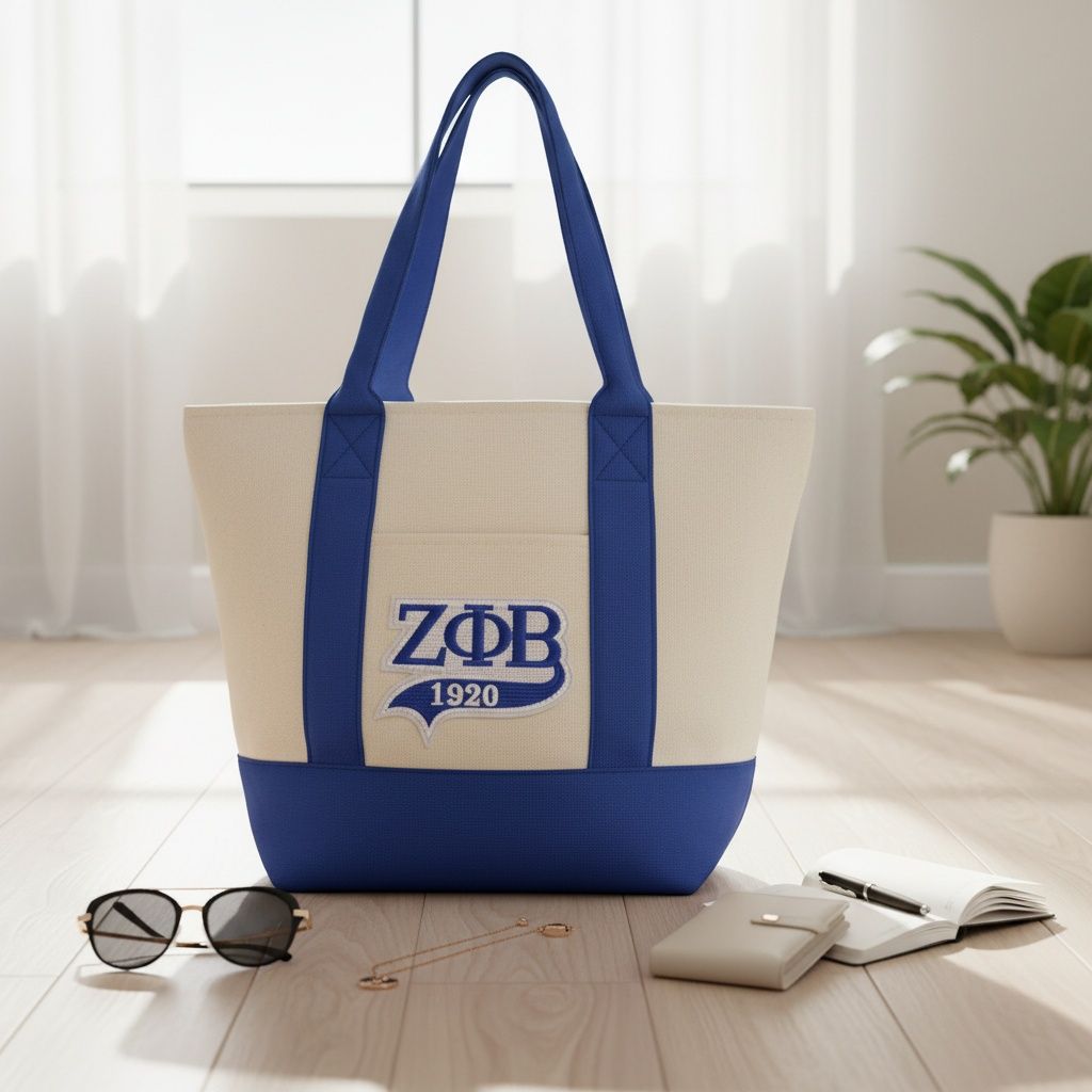 ZPB Mini Canvas Tote Bag 1920 Embroidered Merch