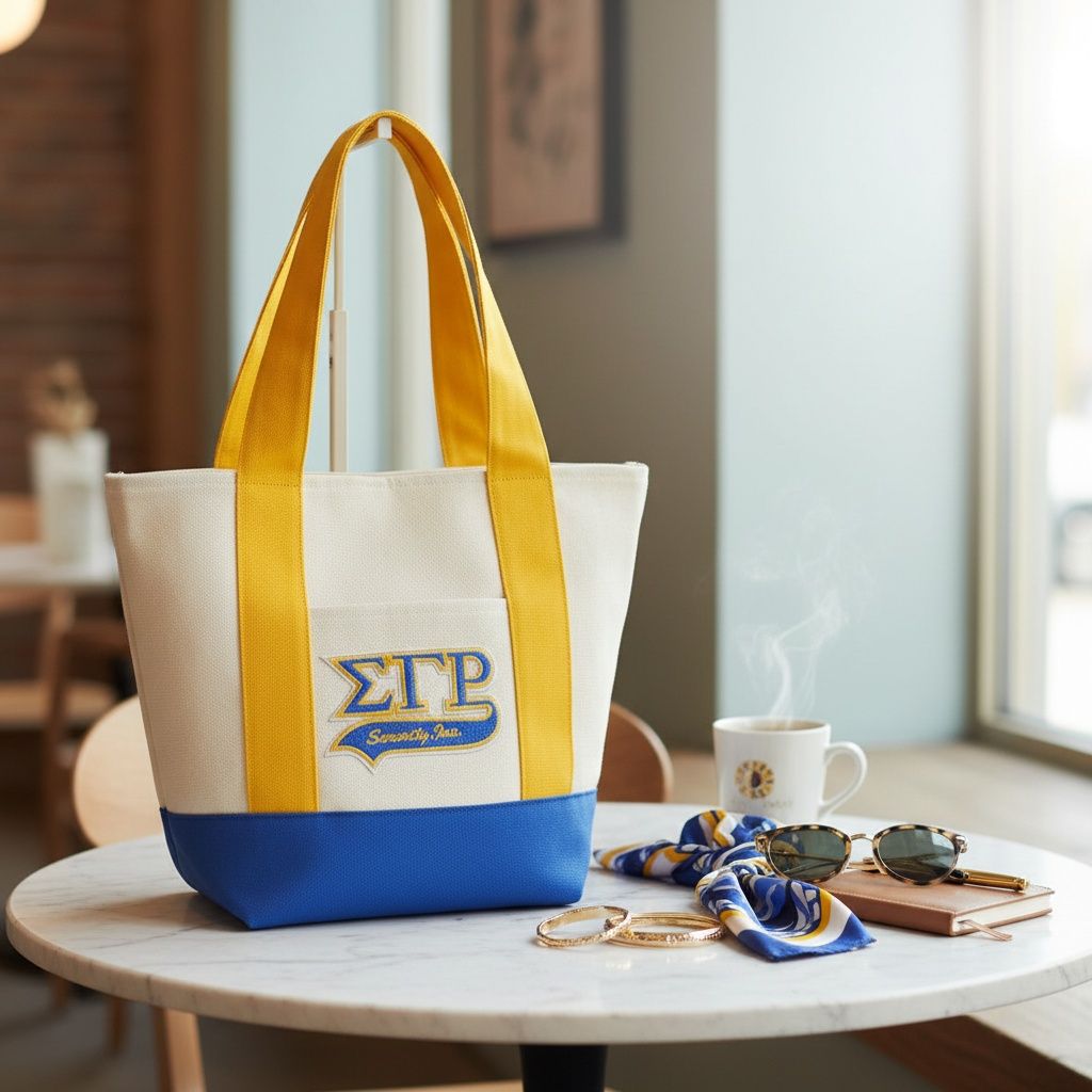SGRHO Mini Canvas Tote Bag 1922 Embroidered Merch