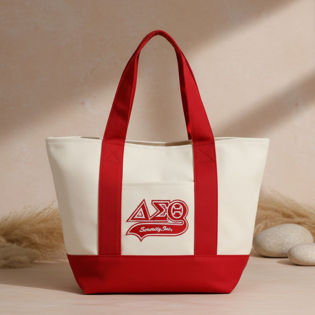 DST Mini Canvas Tote Bag 1913 Embroidered Merch