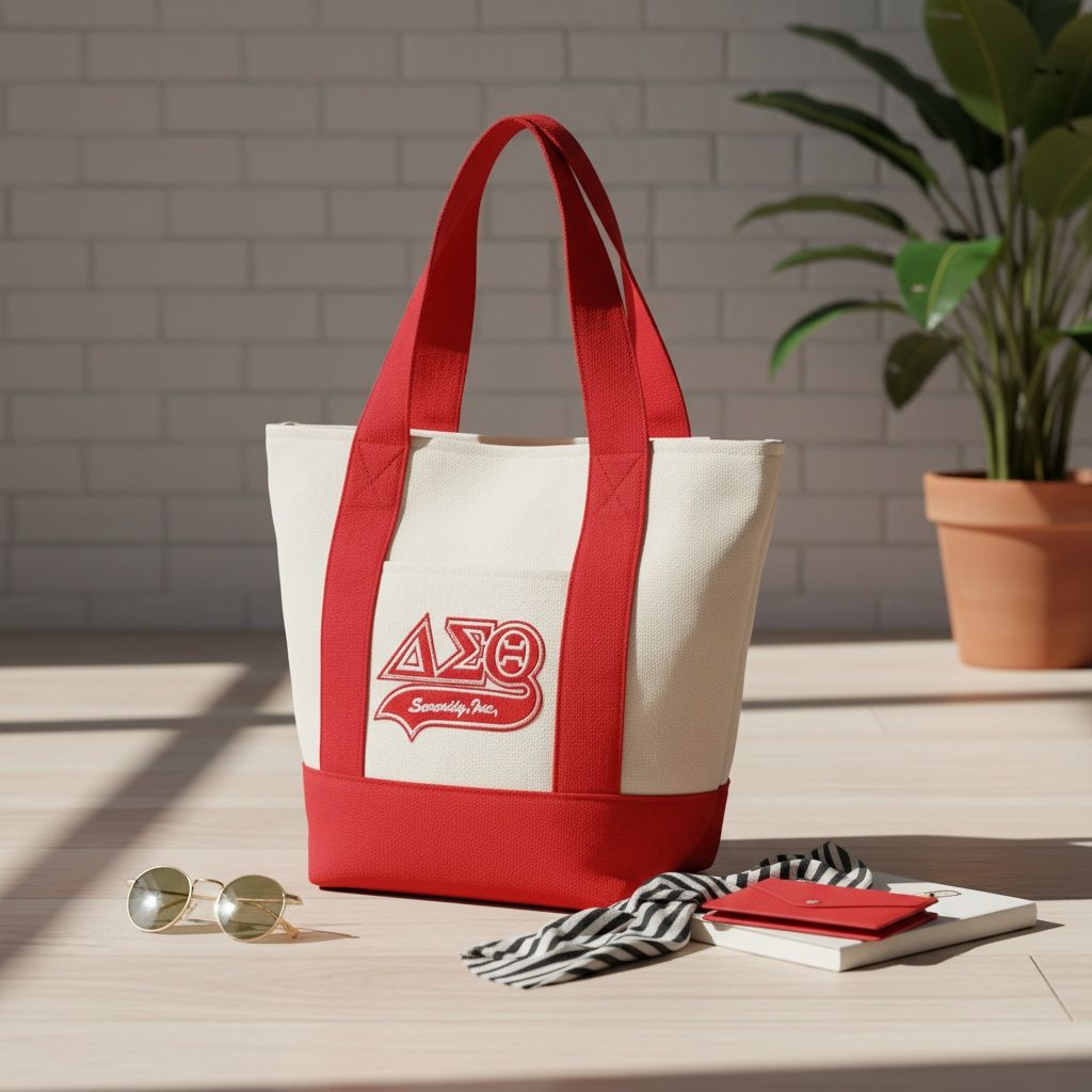 DST Mini Canvas Tote Bag 1913 Embroidered Merch