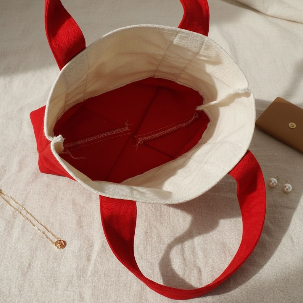 DST Mini Canvas Tote Bag 1913 Embroidered Merch