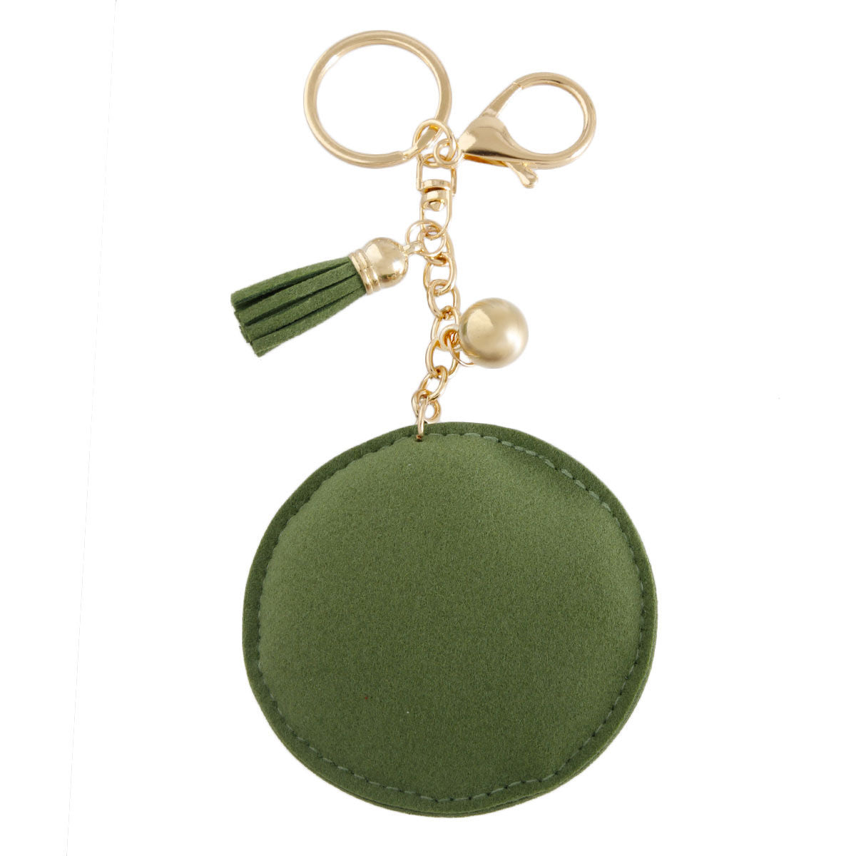 AKA Pink and Green Padded Alpha Kappa Alpha Sorority Keychain