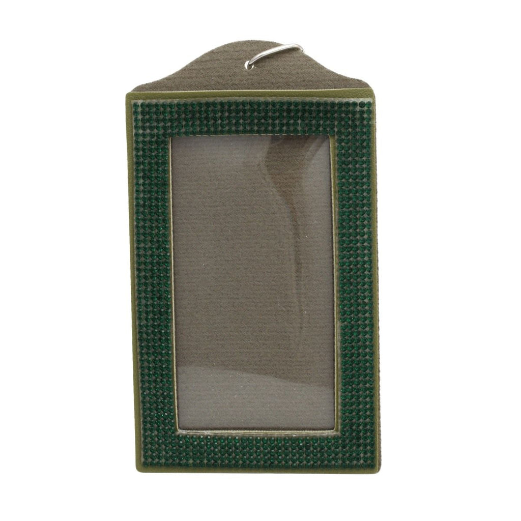 AKA Green Sparkle Sorority Pride ID Badge Holder