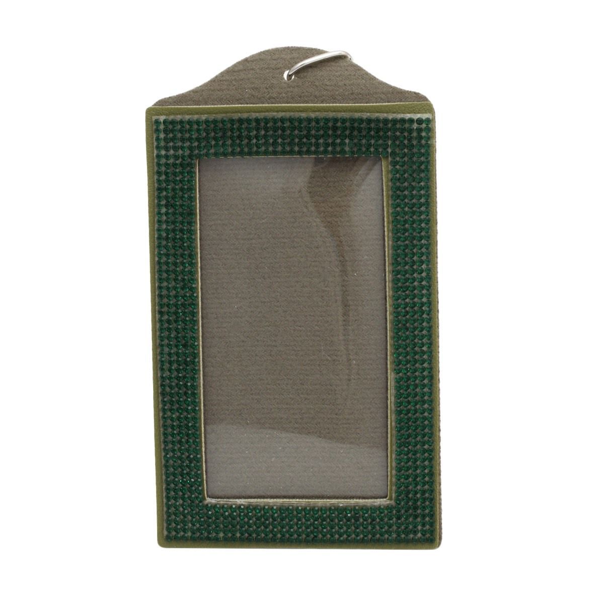 AKA Green Sparkle Sorority Pride ID Badge Holder