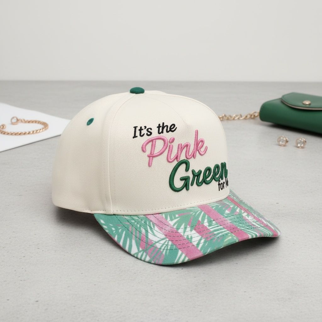 It's the Pink Green for Me Baseball Cap