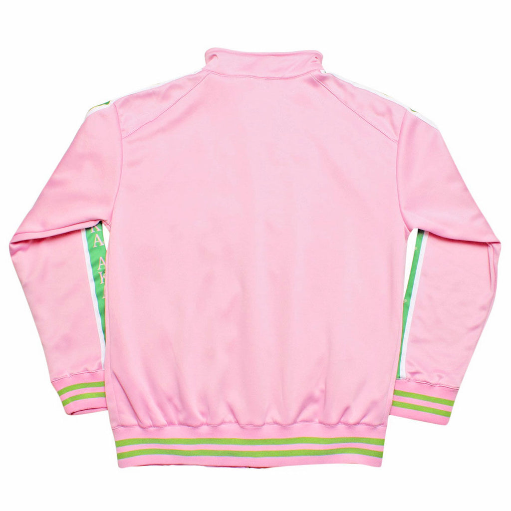 AKA Greek Apparel XL Pink Zip Up Track Jacket