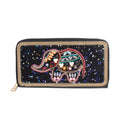 Elephant Beaded Wallet