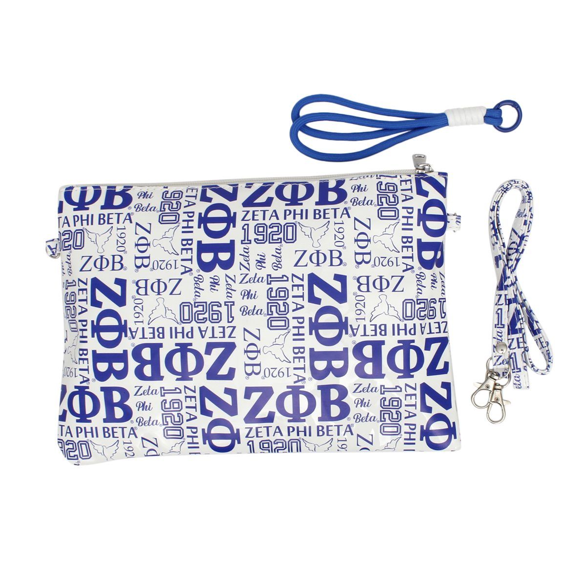 ZPB Sorority Pride Graphic Print Wristlet Pouch