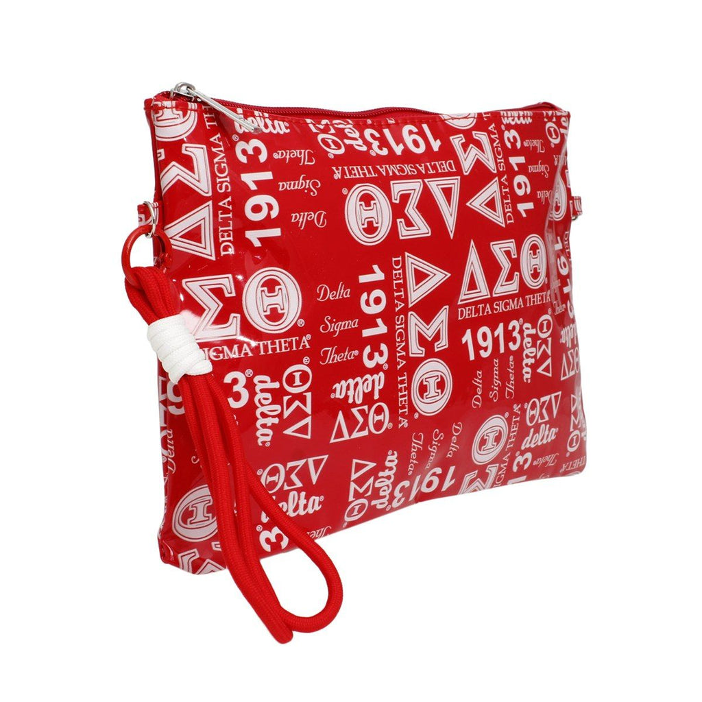 DST bag Sorority Pride Graphic Print Wristlet Pouch