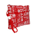 DST bag Sorority Pride Graphic Print Wristlet Pouch