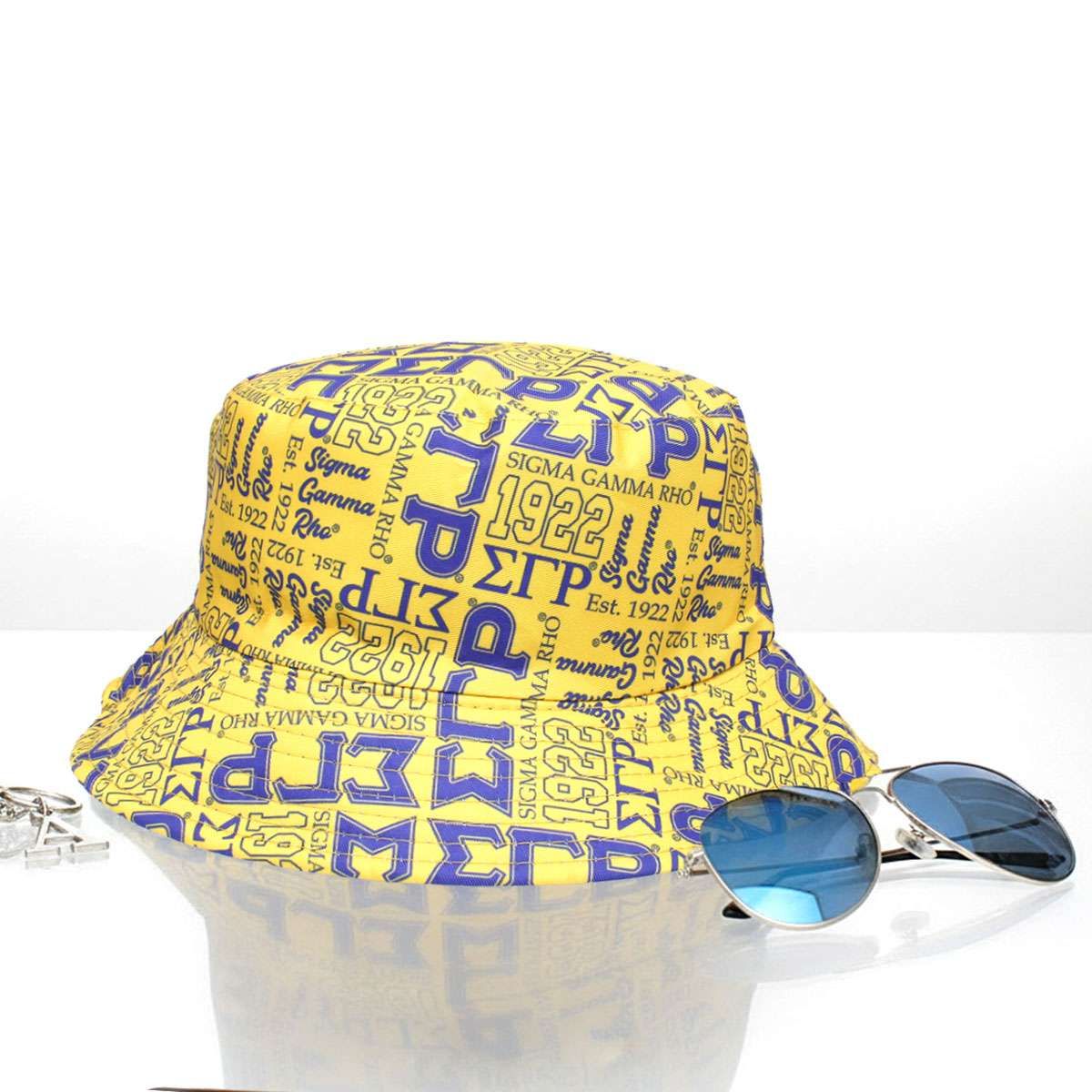 SGRHO Sorority Pride Graphic Print Bucket Hat